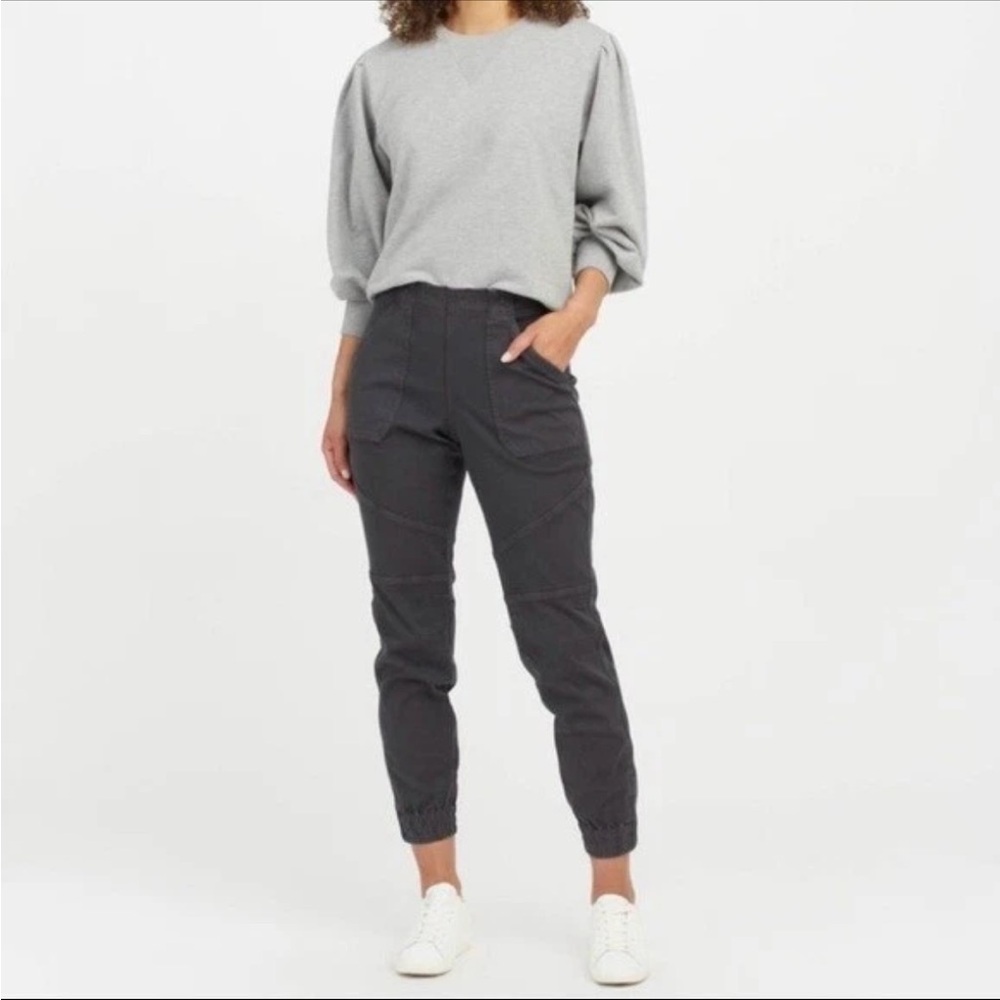 Spanx stretch twill cargo jogger size 2X